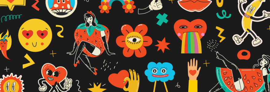 Stickers et autocollants